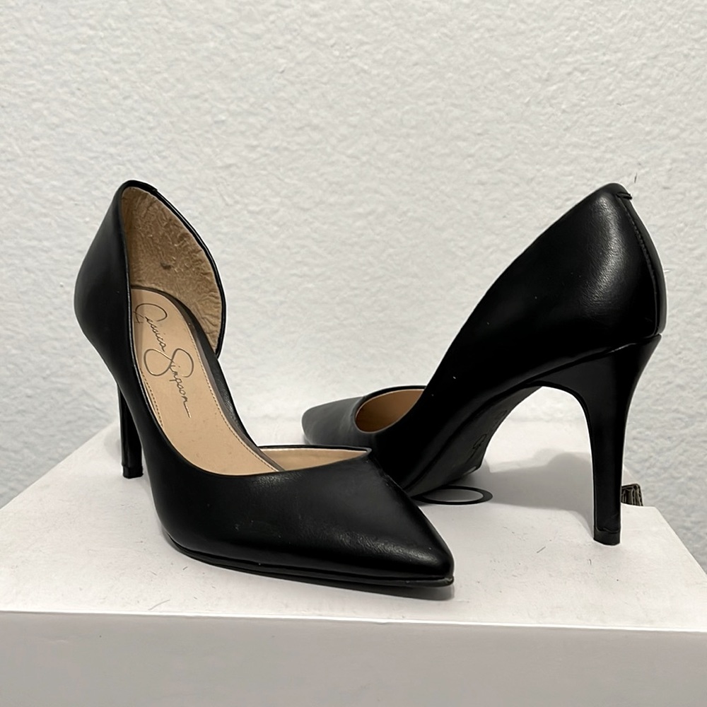 Jessica Simpson black heels size 7